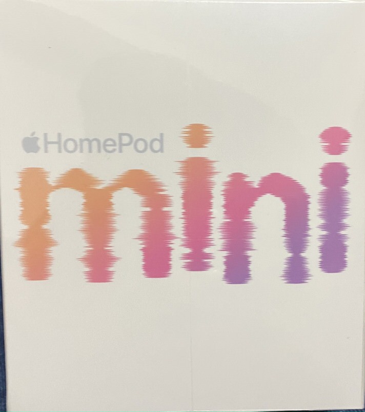 HomePod miniの箱