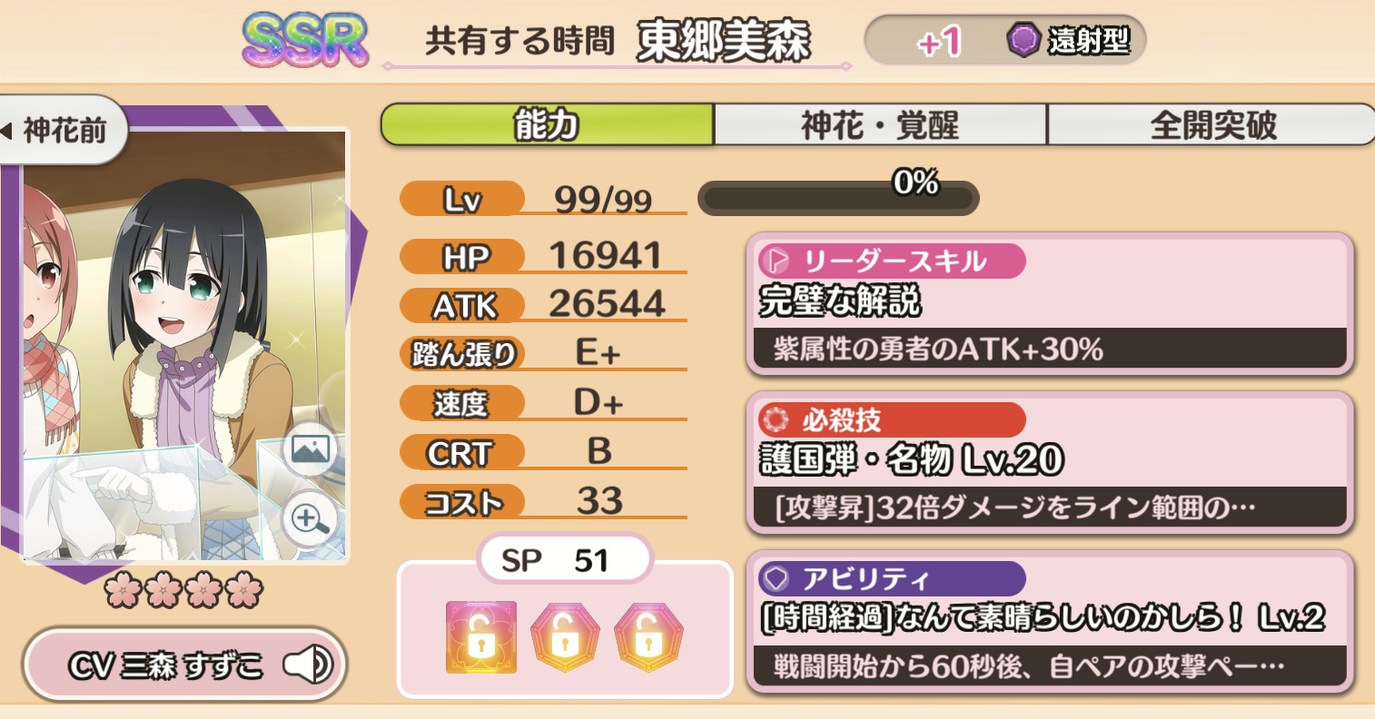 共有する時間 東郷美森